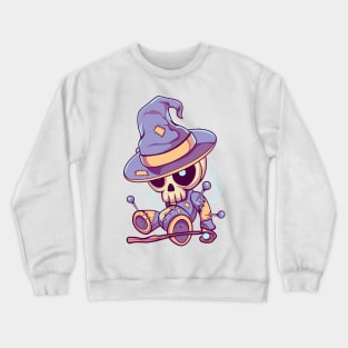 Voodoo Doll Witch Crewneck Sweatshirt